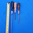 Lot Of 3 Stanley Vintage Screwdrivers Slot   45  Ks-6854  Phillips   2701 - Used