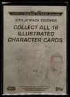2019 Topps Star Wars Journey Rise Skywalker Illustrated Sith Jetpack Trooper