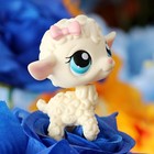 Little Pet Shop Lps White Lamb Animal Figure Collectible Kid Gift Birthday Toy
