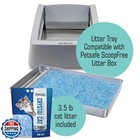 Reusable Tray Compatible With Pet-safe Scoop-free Litter Box  Includes 3 5lb 