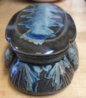 Denbac France French Art Nouveau Box With Lid Pine Cone Motif
