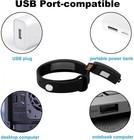 Vibrating Alarm Wristband Deaf People Watch Band Fit Sleeps Rise Silent Shock Cl