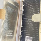 Filofax Saffiano Compact Personal Planner Organizer Gold New Unused 15mm