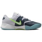 Nike Court Lite 4 Abrasion Resistant Low Top Tennis Shoes Men s White Blue Size