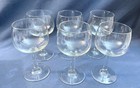 Set Of 6 Luminarc 13 Ounce Clear Wine Glasses Made In Usa