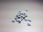 New Lego Light Bluish Gray 1x1 Plate 3024 Authentic Lego Pieces  lot Of 25 