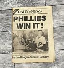 1980  Ny Daily News Newspaper Philadelphia Phillies Win 1st World Series Champs