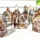 3pcs  Garden Quartz Point Natural Crystal Point Natural Crystal Garden Quartz