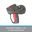 Sswbasics Monarch   Model 1136 Price Gun - Durable Two Line Pricing Gun - Date