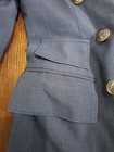Vintage Twa Airlines Ralph Lauren Flight Attendant Blazer Jacket Size 6 Regular