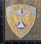 Vintage Hendricks County Police Civil Defense Zone-c Indiana Shoulder Patch In