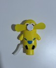 Manual Pressed Fan Minion Style Hand Crank Portable Mini Yellow No Battery
