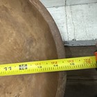 Primitive Antique Hand Turned Wooden Bowl
