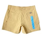 Eddie Bauer Cargo Pocket Shorts Women Size 10 Tan Camping Hiking Athletic Nwot