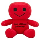 Forsaken C00lkidd Red Cool Kids Cuddle Plush Buddy Toy Stuffed Animal Ultra Soft