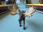 Safari Ltd 2007 Bull Moose Figure Male North American Wildlife Toy Figurine