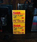 2 Unopened Rolls Of Vintage Kodak Plus-x Pan 125 Film Expired 12 1990