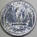 1955 - D Silver Washington Quarter -    Chbu   