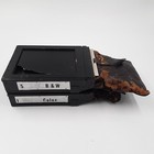 Vintage Set Of 2 Graflex Cut Film Magazine Back Display Collection B w   Color 
