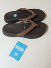 Reef Cushion Cloud Women s Size 8 Flip Flops Thong Sandals Espresso New Nwt