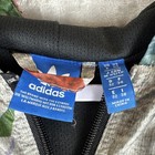 Adidas Originals Windbreaker Jacket Women s Xs Floral Print 1 4 Zip Hood  1063 