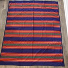 Pendleton Beaver State Wool Serape Robe Shawl Blanket Size 75 X 64  Vintage