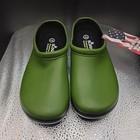 Sloggers Premium Classic Solid Green Women Size 7 Clogs  Garden Shoes