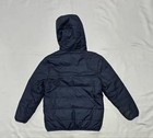 Patagonia Puffer Jacket Youth 8 Blue Hooded Sherpa Fleece Lined Winter Coat