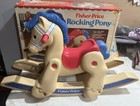 Vintage Fisher - Price Rocking Pony Horse Toddler 01016 W  Original Box   Wow 