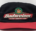 Vintage Budweiser Classic American Lager 1996 Official Hat Cap Beer Advertising