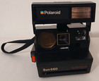 Vintage Polaroid Sun 660 Autofocus Instant Land Camera 600 Series
