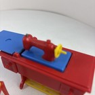 Vintage Renwal Plastic Dollhouse Doll Furniture Red Sewing Machine  No  89
