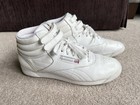 Vintage Reebok 9 5 10 Freestyle Hi 80s Retro High Top Sneakers Shoes Cheer