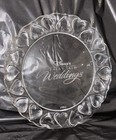 Disney s Fairy Tale Weddings Glass Plate By Tiffany   Co  -  Disneyana