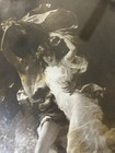 Antique 19th Century Victorian Auguste Cot - The Storm  Nice 