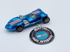 Vintage 1968 Mattel Hot Wheels Redline Twin Mill Blue Red White Stripes Rare