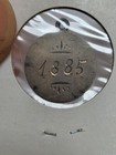 1885 Love Token Ah Or Ha And 1885 Engraved On One Side  Dime