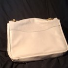 Coach Elodie Crossbody Bag Ccf09 Crinkle Leather gold chalk