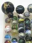 Lot Of 75 Vintage Glass Marbles One Pound Vacor  Marble King  More