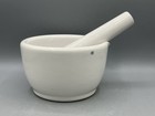 Vintage Large 1920 s Coors Usa Apothecary Porcelain Mortar   Pestle Set