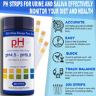 Ph Test Strips For Urine   Saliva - 200ct Urine Ph Test Strips For Humans  Fast