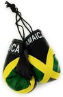Jamaica Mini Flag And Mini Boxing Gloves Combo Car Rear-view Mirror Office Decor