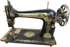 Antique Singer Sewing Machine Model 27-4 Golden Sphinx Decals  g3578659