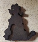 Wood Handmade Pottery Fabric Paper Printing Block Poodle Dog  5    cont  1 