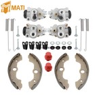 Front Brake Wheel Cylinders W shoes Kit For Honda Trx350fe fm te Rancher 2000-03