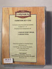Chrysnbon Miniatures Furniture Kit Parlor Pump Organ   Stool F-220 