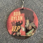 Bob Dylan Rough And Rowdy Ways Concert Tour Vip 2026 Souvenir Badge Lanyard