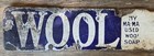 Vintage  my Mama Used   Wool Soap Porcelain Sign 3 1 2  X 24 