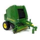 1 16 Durable Plastic John Deere 854 Round Baler With Bales 46004