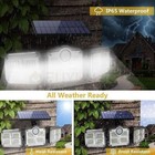 50000lm Led Solar Flood Light Outdoor Garden Wall Security Motion Sensor Lamp